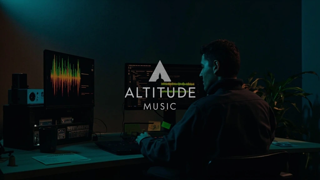 The Altitude sync library interface, searchable by mood, BPM and key